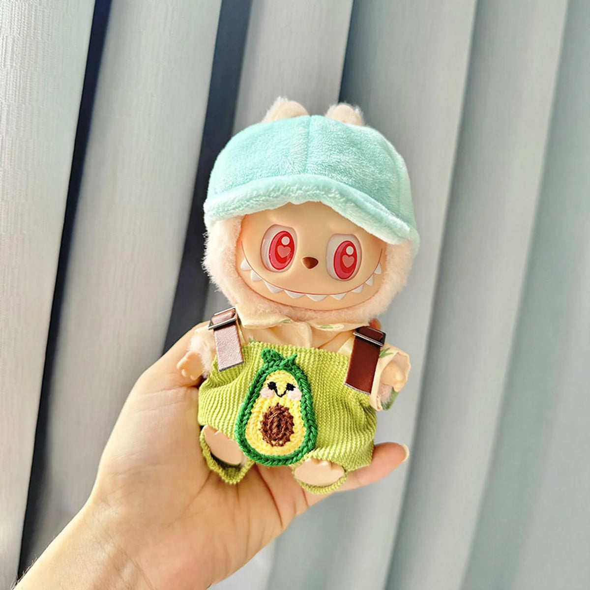 Avocado Jumpsuit Two-Piece Set + Green Bread Duckbill Cap