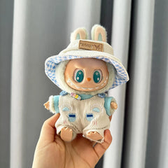 Baby Blue Accessory Set With Romper Trio