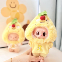 Bear Yellow Tee + Sweet Pear Big-Eye Hat