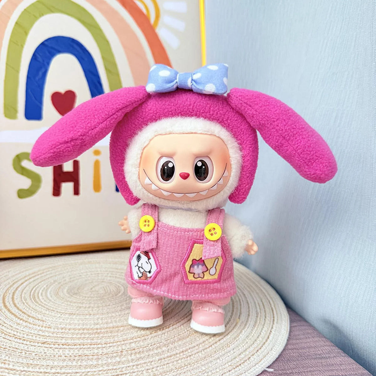 Big Ears Pink Princess Set + Kd Pink Leather Shoes