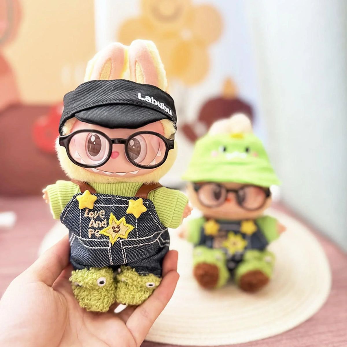 Black Bubu Snapback + Frog Little Scholar Set