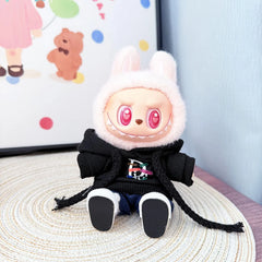 Black Hoodie + Dark Jeans + Black Canvas Shoes