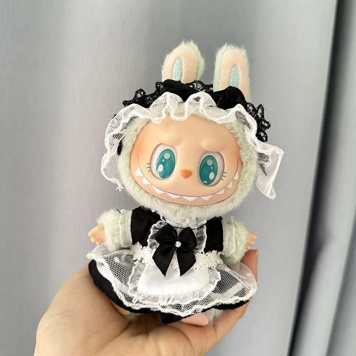 Black Lace Maid Dress
