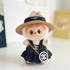 Black Princess Shoes + Fragrant Little Dress Set