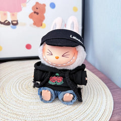 Black & Red Hoodie + Light Blue Jeans + Black Beanie Outfit