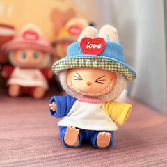 Blue Heart Hat + Sj Yellow & Blue Short-Sleeve T-Shirt 2-Piece Set