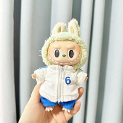 Blue No.6 Pendant Two-Piece Sportswear Set