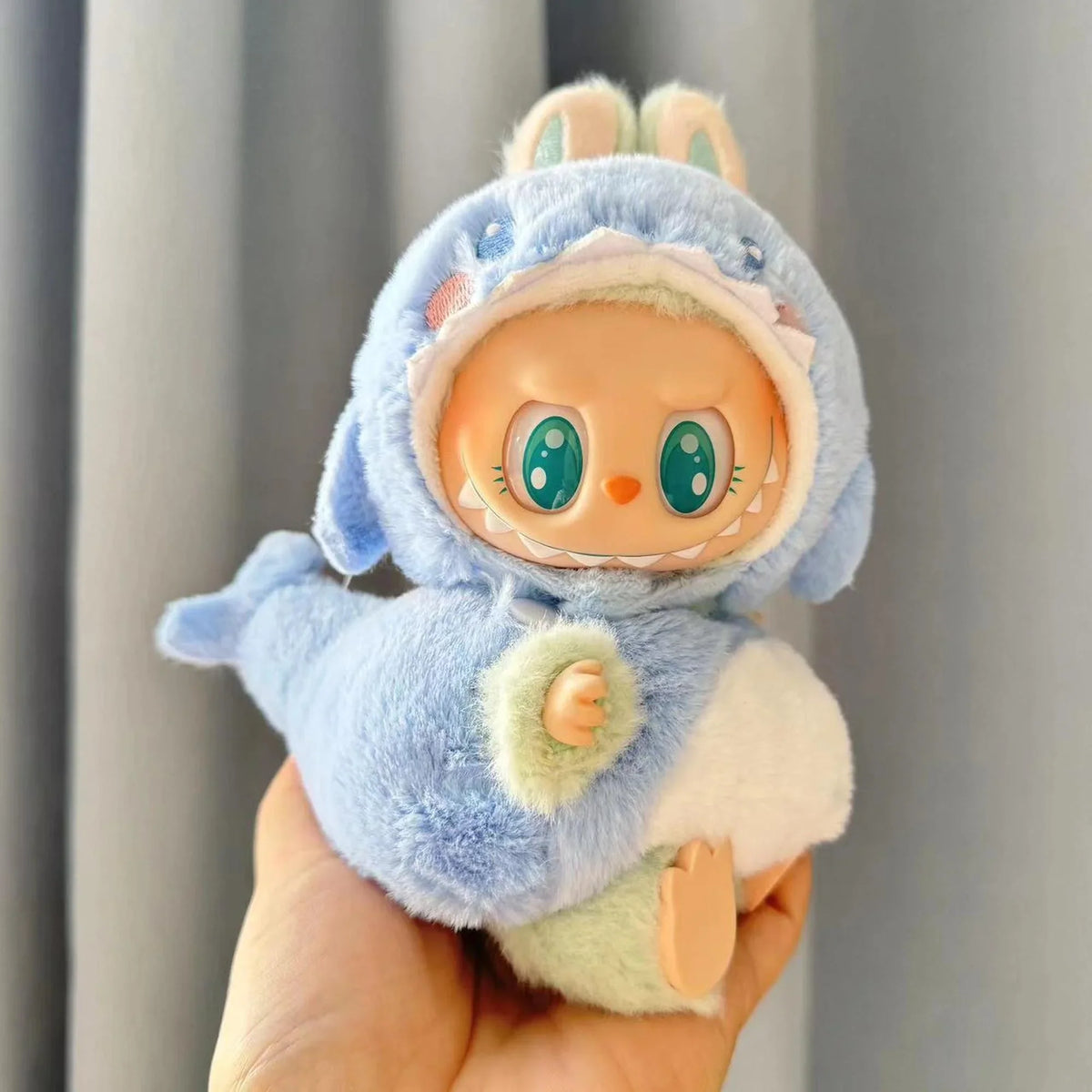 Blue Shark Baby Outfit Two-Piece Set