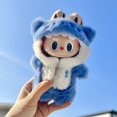 Blue Shark Onesie With Footies And Hood