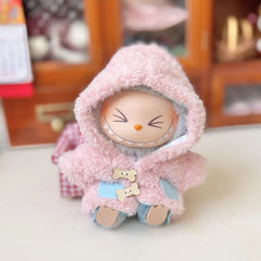 Bone Fur Coat Pink