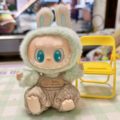 Brown Bear Bubble Overalls