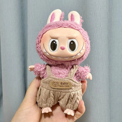 Brown Bubble Bear Overalls