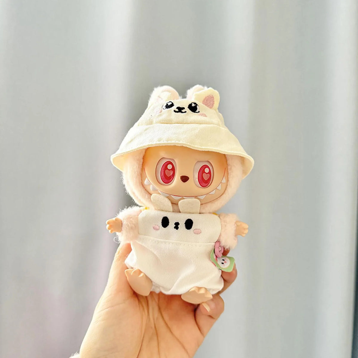 Bunny Hat + Pet Overalls With Bunny