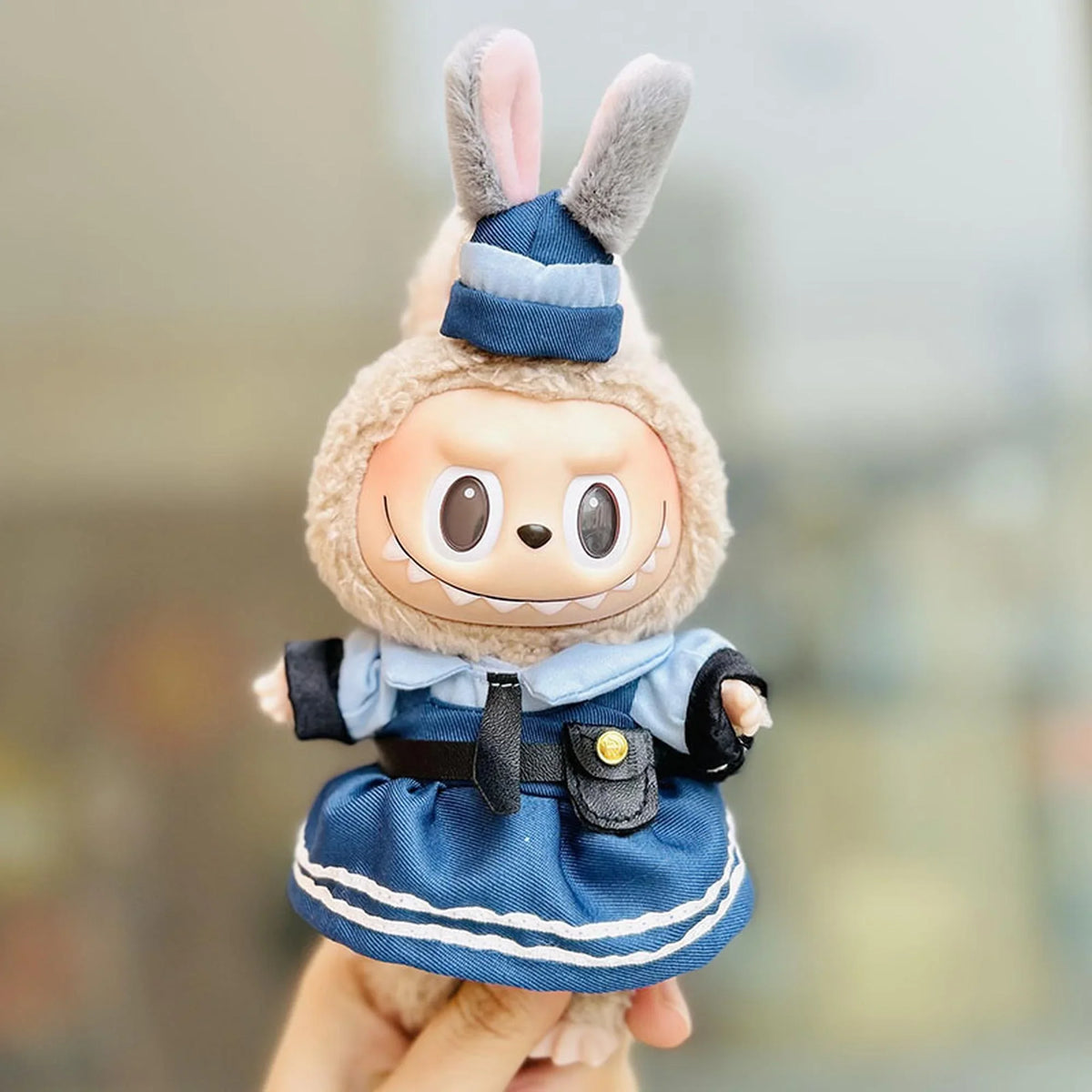 Bunny Officer Keychain Set