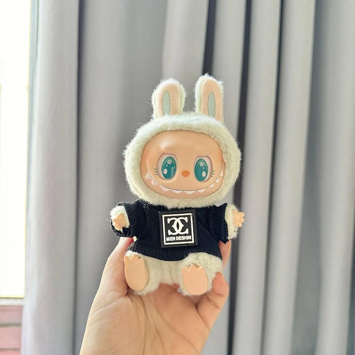 Chanel Black Keychain