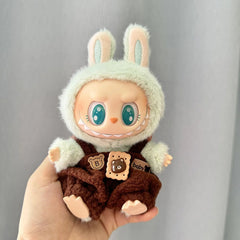 Chocolate Cookie Bear In Overalls