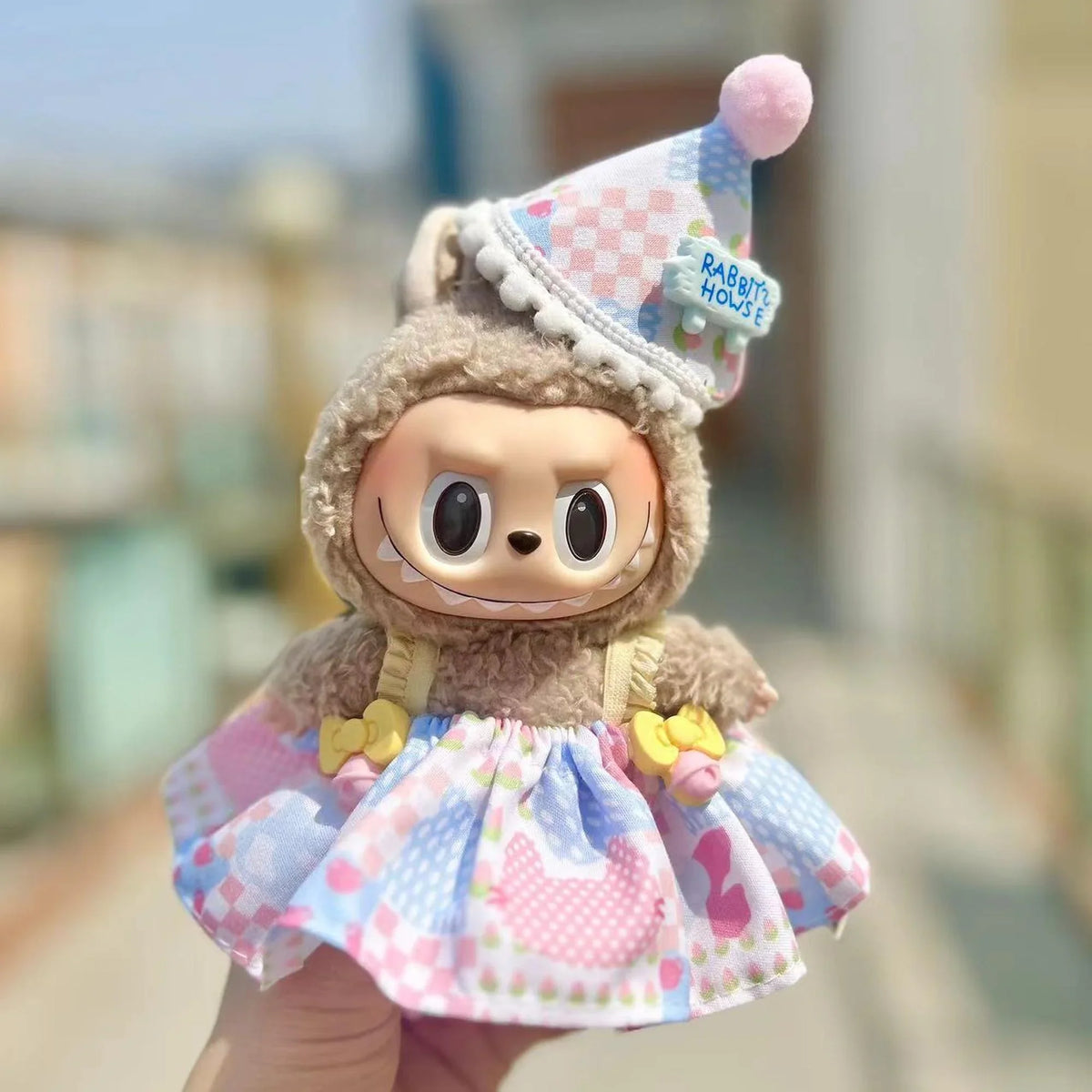 Colorful Cake Hat Two-Piece Set