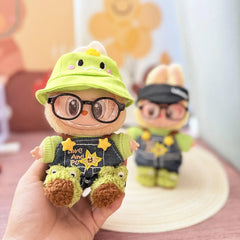 Dino Green Hat + Froggy Scholar Set