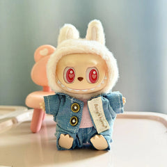 Double Snap Denim Three-Piece Set