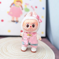 Elegant Chinese Style With Pink Butterfly Headband, White Princess Shoes, And Pink Phone Bag