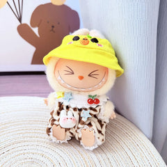 Grass Chicken Hat + Cherry Leopard Set