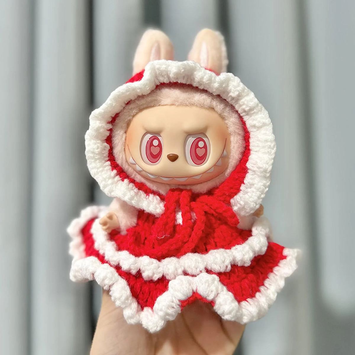 Handmade Red Apple Hat Set