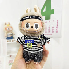 Happ Black And White Striped Set