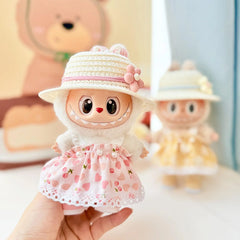 Kd Pink Leather Shoes + Cherry Heartbeat Skirt + Floral Pink Flat Brim Hat