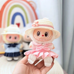 Kd Pink Leather Shoes + Floral Flat Brim Hat + Ocean Breeze Pink Dress