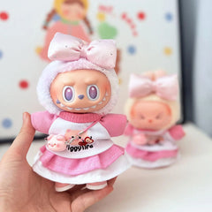 Kd Pink Leather Shoes + New Apple Piglet Dress Set