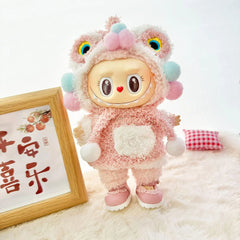 Kd Pink Sneakers + Lunar New Year Pink Lion Dance Set