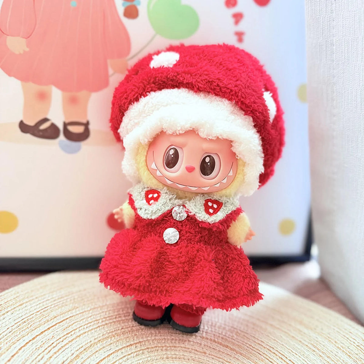 Kd Red Leather Shoes + Mushroom Princess