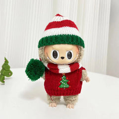 Mini One-Piece Hat + Tiny Embroidered Tree