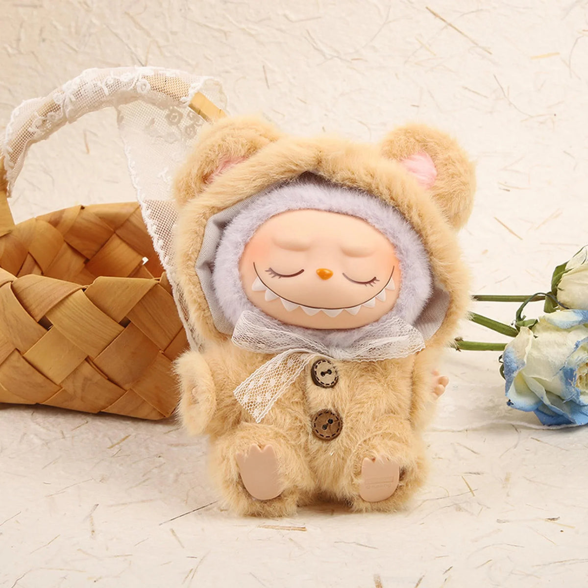 Mink Fur Brown Bear