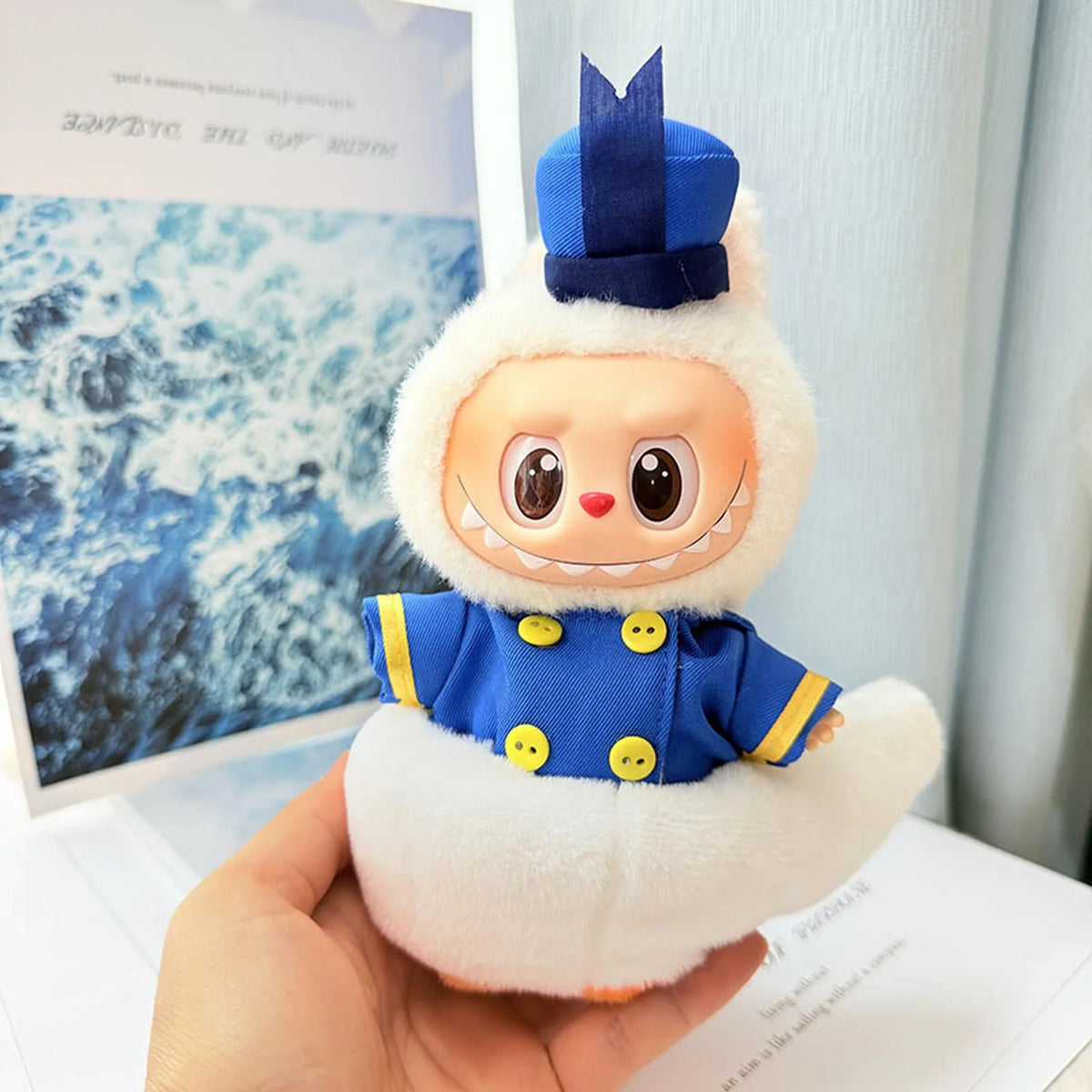 Naval Duck Keychain