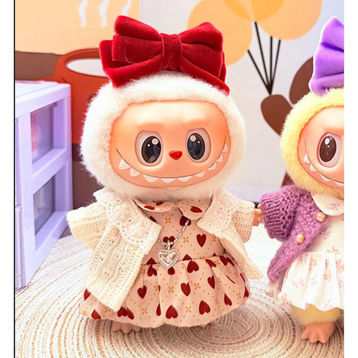 Petite Knit Vest + Sweetheart Dress