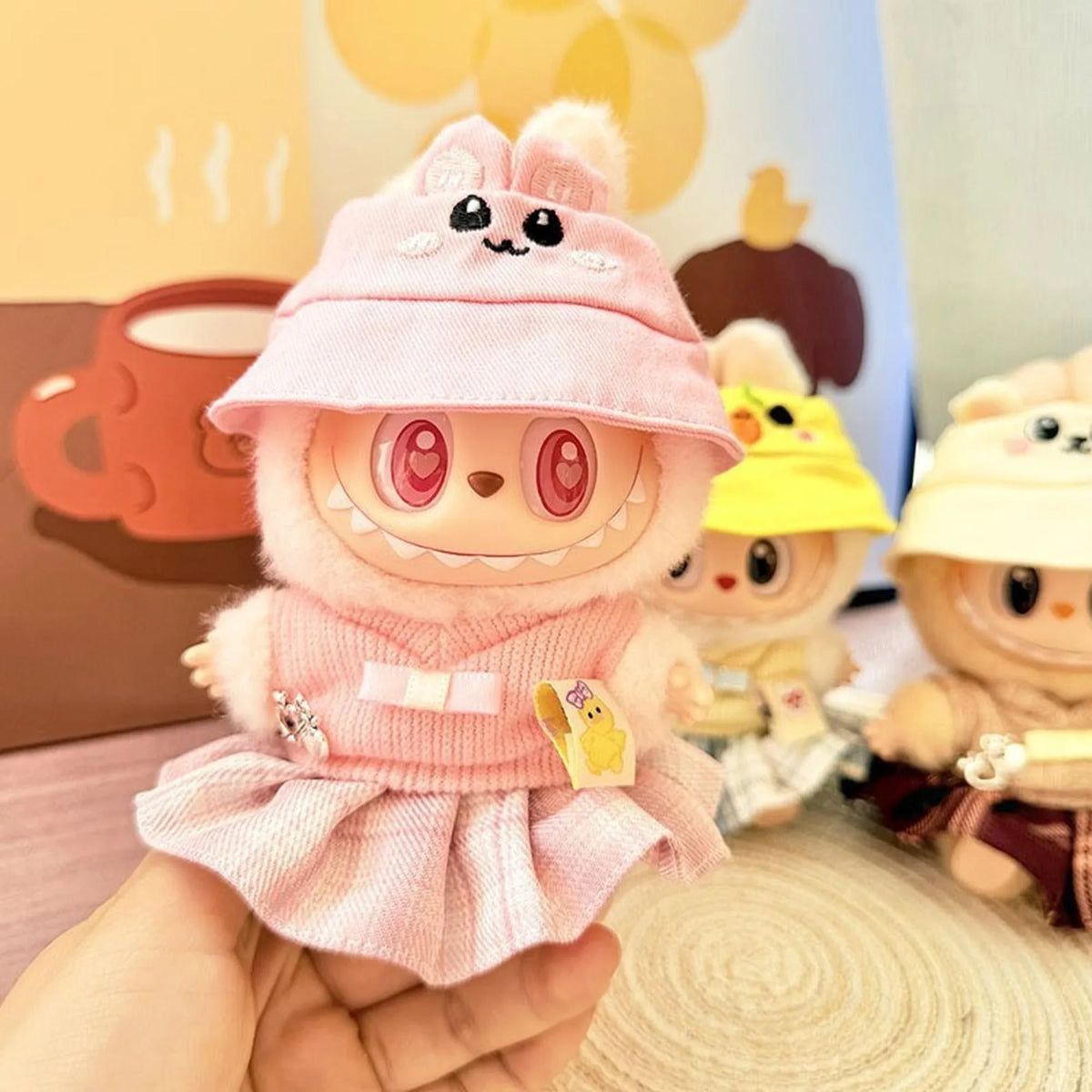 Pink Bunny Hat + Sweetheart School Idol Dress In Pink