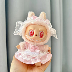 Pink Ribbon Chiffon Maid Dress
