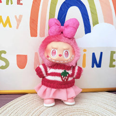Pink Sweater Jelly Tulle Skirt + Kd Pink Leather Shoes