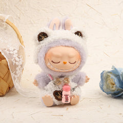Pink Water Bottle + Warm Huggable Bear