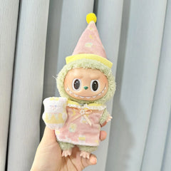 Pink & Yellow Baby Sleepy Three-Piece Set