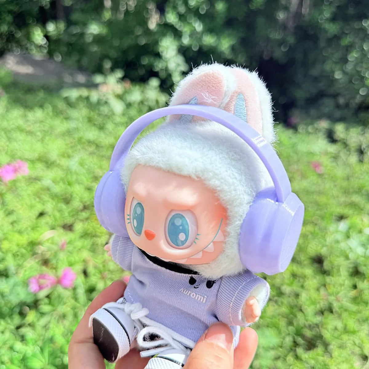 Purple Earbuds