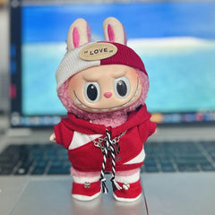 Red And White Hairband Cool Four-Piece Set