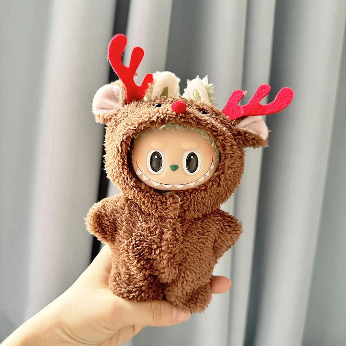 Red Antler Reindeer Romper