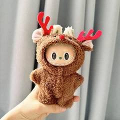 Red Antler Reindeer Romper