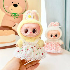 Red Flower White Dream Dress