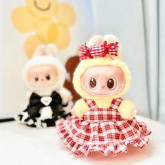 Red Plaid Candy Skirt Charm