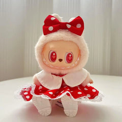 Red Polka Dot Bow Dress With Kd Red Leather Shoes