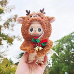 Reindeer Hooded Cape Scarf