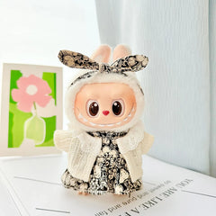 Rice Vest + Black Playful Floral Fruit Skirt With Pendant